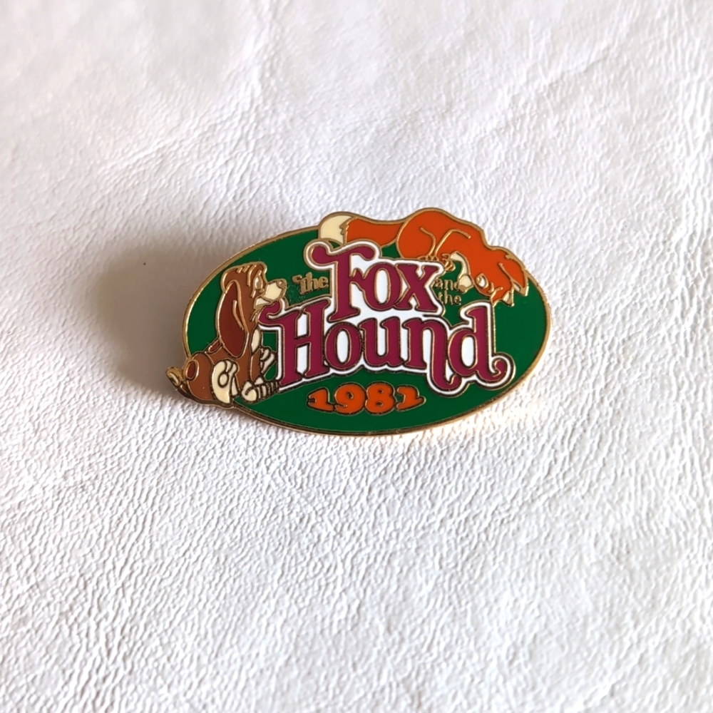 Vintage Disney The Fox and the Hound 1982 Collectors Pin